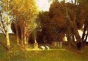Arnold Bocklin The Sacred Wood USA oil painting reproduction